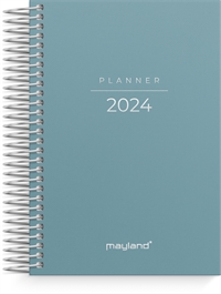 Mayland Mini dagkalender tekstilpræg 2024 nr. 24230010