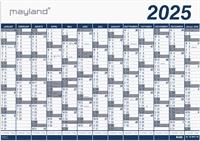 Mayland Kæmpekalender 1x13 mdr. PP-plast 2025 nr. 25065000