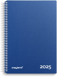 Mayland Timekalender blå PP-plast 2025 nr. 25218020