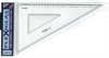 Trekant Plexiglas 30/60 grader - 32cm med tuschkant 