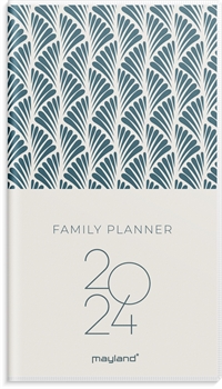 Mayland Family Planner månedskalender m/illu. PP-plast 2024 nr. 24091000