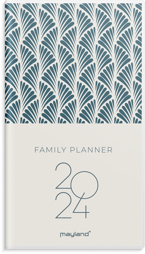 Mayland Family Planner månedskalender m/illu. PP-plast 2024 nr. 24091000