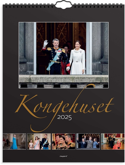 Mayland Vægkalender Kongehuset 2025 nr. 25066210