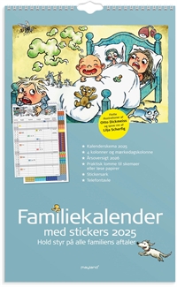 Mayland Familiekalender Otto Dickmeiss & Lilja Scherfig 4 kol. 2025 nr. 25066230