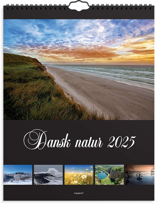 Mayland Vægkalender Dansk natur 2025 nr. 25066650