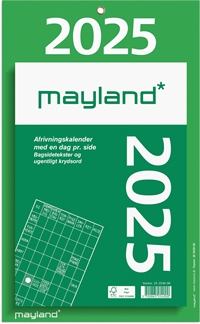 Mayland Kæmpeafrivningskalender m/bagsidetekst 2025 nr. 25254000