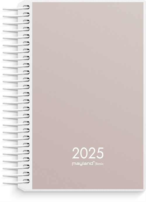 Mayland Basic mini dagkalender PP-plast 2025 nr. 25266000