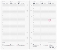 Mayland System PP ugekalender højformat REFILL 2025 nr. 25275000