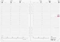 Mayland System A5 ugekalender højformat REFILL 2025 nr. 25295000