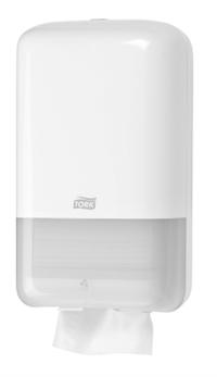 Tork dispenser T3 bulk til toiletpapir ark, 556000 hvid og 556