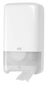 Tork dispenser T6, toiletpapir,  557500 hvid og 557508 sort