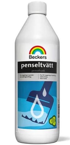 Beckers penselrengøring 1000ml. flaske