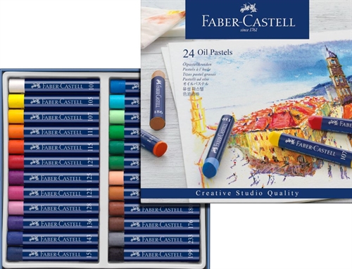 Faber-Castell Olie-Pastel "STUDIO"  24 stk