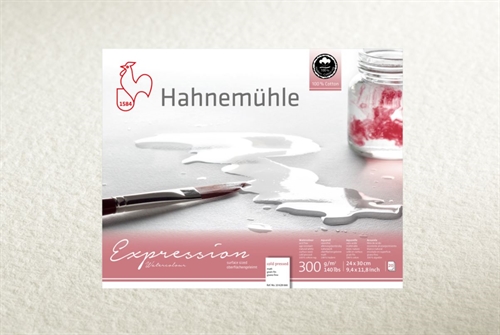 Hahnemühle akvarelblok Expression 300gram 30x40cm