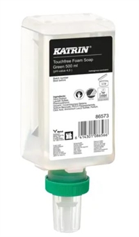 Katrin Skumsæbe Green klar 500ml. til dispenser  12 stk. a 500ml pr. ks.