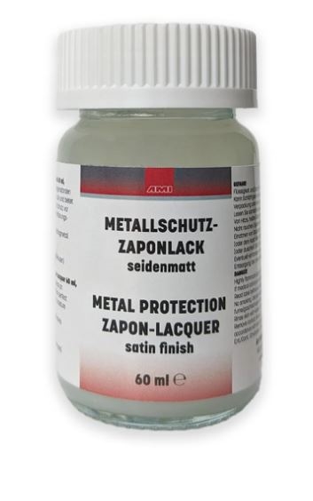 Beskyttelses lak til Bladmetal/Slagmetal 60ml. blank eller halvblank/satin