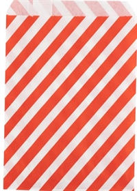 Slikposer m/røde striber 1000stk. 17,5 x 12 cm, 20 g