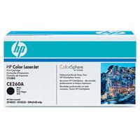 HP CE260A lasertoner sort