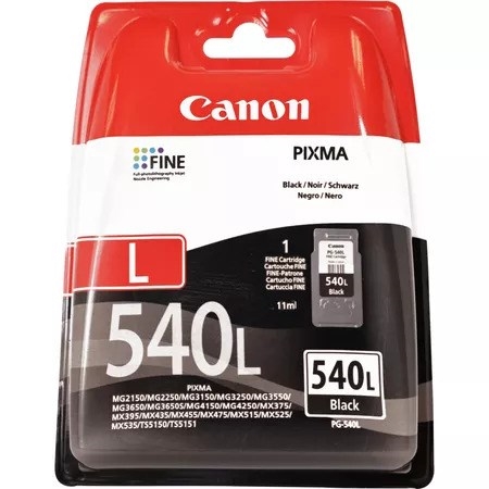 Canon PG-540L Sort blækpatron Canon